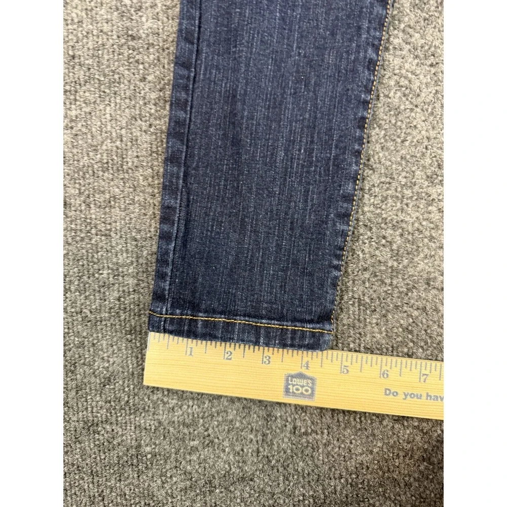 Levi's 535 Legging Jeans Women's Size 11 Short Dark Wash Stretch Mid Rise Denim